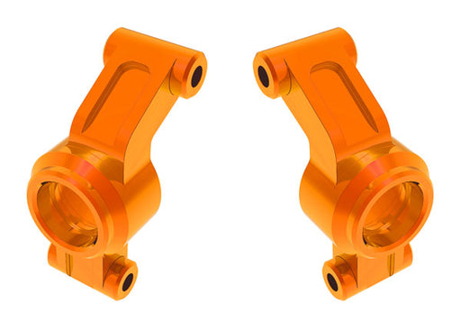 Traxxas 10751-ORNG Orange Aluminum Left and Right Stub Axle Carriers fits Mini Maxx®