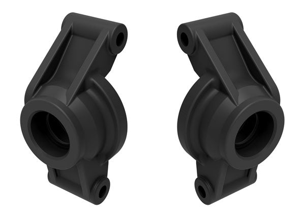 Traxxas 10752-BLK Black Left and Right Stub Axle Carriers fits Mini Maxx®