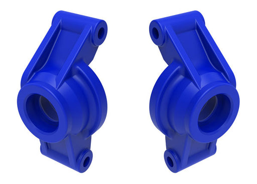Traxxas 10752-BLUE Blue Left and Right Stub Axle Carriers fits Mini Maxx®