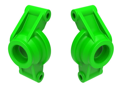 Traxxas 10752-GRN Green Left and Right Stub Axle Carriers fits Mini Maxx®