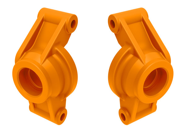 Traxxas 10752-ORNG Orange Left and Right Stub Axle Carriers fits Mini Maxx®