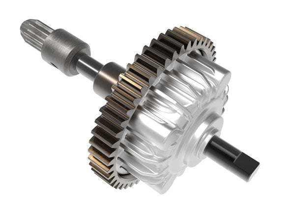 Traxxas 10760R Complete Center Differential Kit with Steel Spur Gear and Aluminum Carrier fits Mini Maxx® (requires #10757 & 10762)