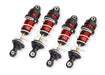 Traxxas 10765-RED Red Aluminum GTR Long Shocks with TiN Shafts fits Mini Maxx® (Set of 4)