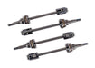 Traxxas 10789X Steel CVD Driveshafts fits Mini XRT or Mini Maxx with WideMaxx Suspension Kit (Set of 4)