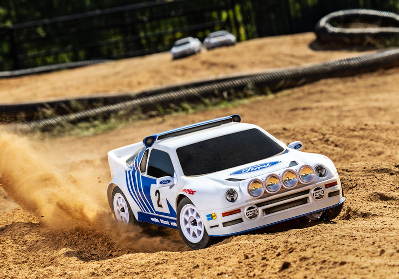 Traxxas 108046-1 White Mini Rally VXL Ford RS200 Rally Car