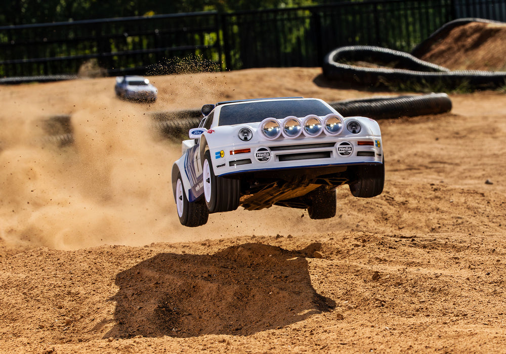 Traxxas 108046-1 White Mini Rally VXL Ford RS200 Rally Car