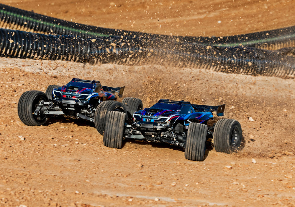 Traxxas 108076-1-BLUE Mini XRT® VXL 4X4 RTR 3S Brushless Compact Truck
