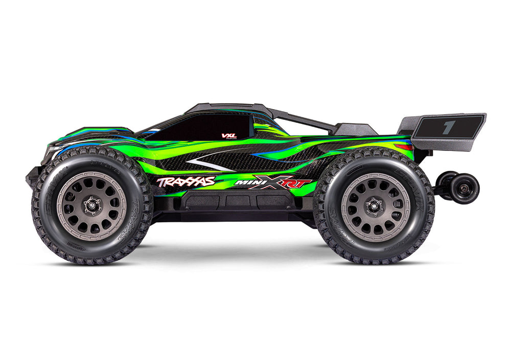 Traxxas 108076-1-GRN Green Mini XRT® VXL 4X4 RTR 3S Brushless Compact Truck