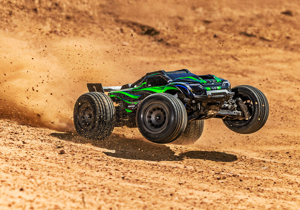 Traxxas 108076-1-GRN Green Mini XRT® VXL 4X4 RTR 3S Brushless Compact Truck