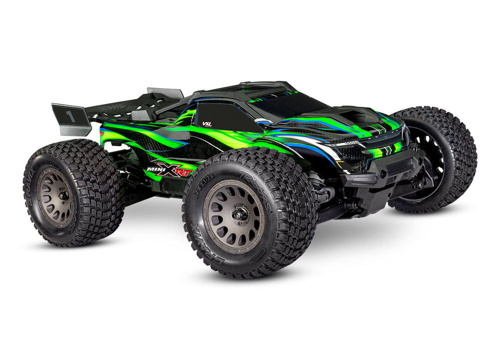 Traxxas 108076-1-GRN Green Mini XRT® VXL 4X4 RTR 3S Brushless Compact Truck