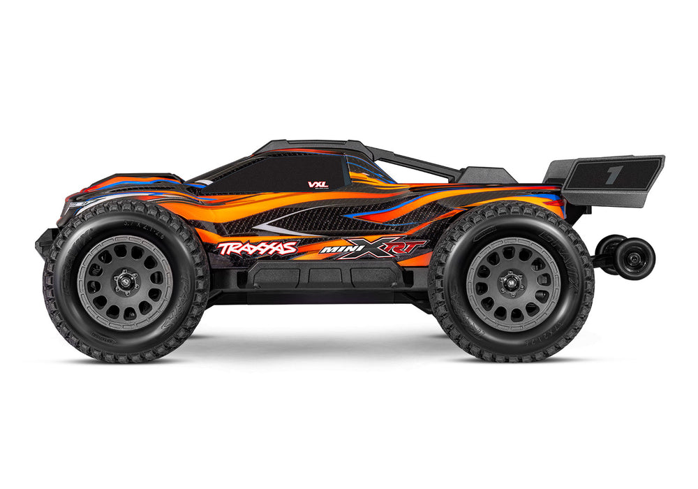 Traxxas 108076-1-ORNG Orange Mini XRT® VXL 4X4 RTR 3S Brushless Compact Truck