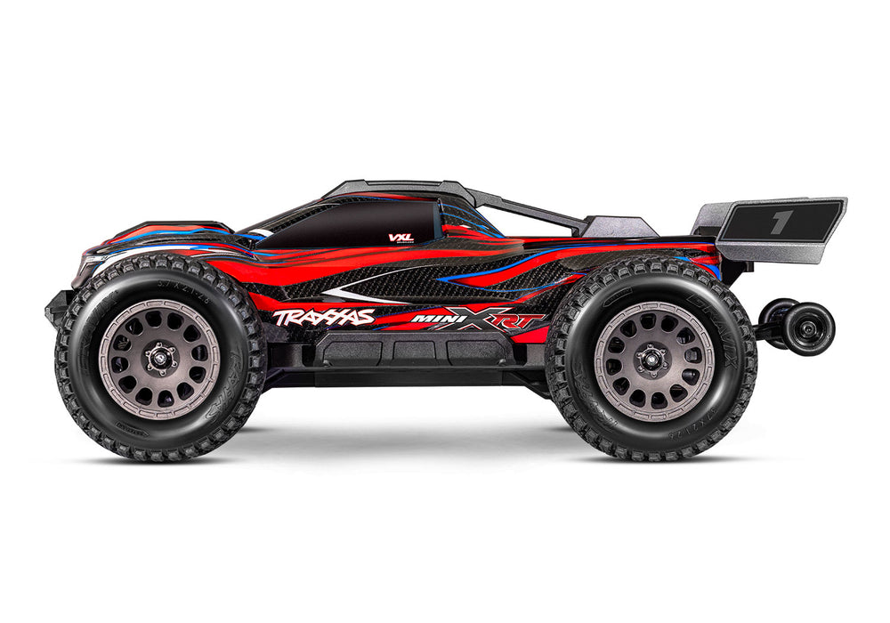 Traxxas 108076-1-RED Mini XRT® VXL 4X4 RTR 3S Brushless Compact Truck