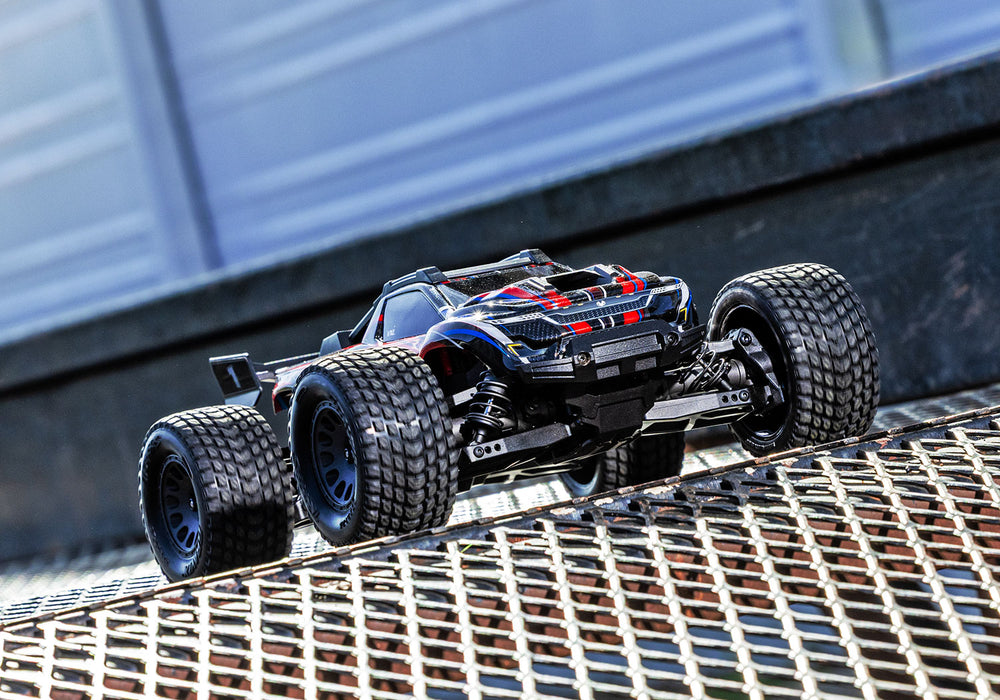 Traxxas 108076-1-RED Mini XRT® VXL 4X4 RTR 3S Brushless Compact Truck