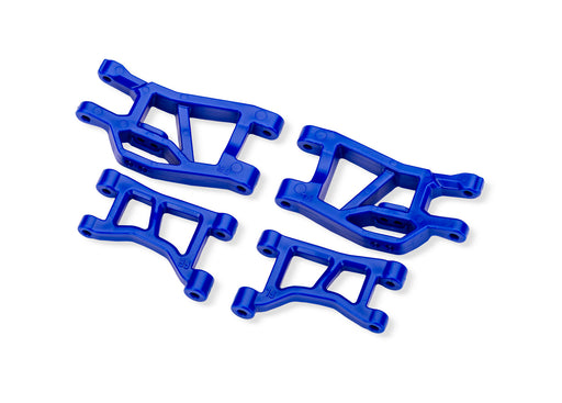 Traxxas 10831-BLUE Blue Narrow Rear Suspension Arms Set Upper and Lower