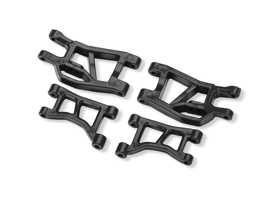 Traxxas 10831-GRAY Gray Narrow Front Suspension Arms Set Upper and Lower