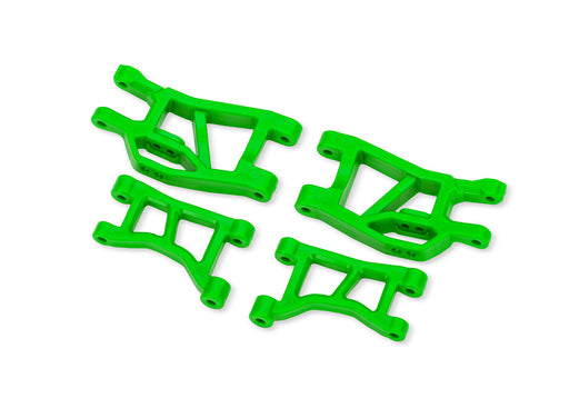 Traxxas 10831-GRN Green Narrow Front Suspension Arms Set Upper and Lower