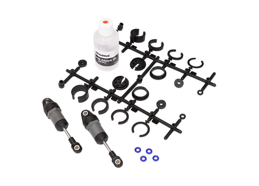 Traxxas 10860 Gray Short Ultra Shocks Includes Spring Pre-load Spacers (2 Pack)