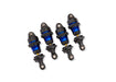 Traxxas 10865-BLUE Blue Anodized GTR Short Short PTFE-coated bodies with TiN Shafts (4 Pack)