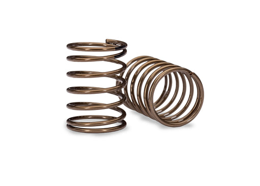 Traxxas 10868 Short Ultra Shock Springs (1.28-Rate Black Stripe - 1 Pair)