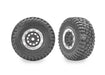 Traxxas 10870-GRAY Charcoal Gray Wheels with dual profile BFGoodrich® Mud-Terrain™ T/A® Tires (2 Pack)