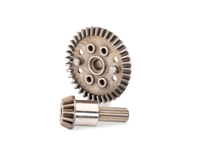 Traxxas 10879 37 Tooth Rear Differential Ring Gear 13-Tooth Rear Pinion Gear