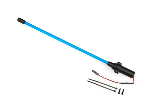 Traxxas 10992 Blue LED Whip Light with Flex Tech Mount (Single)
