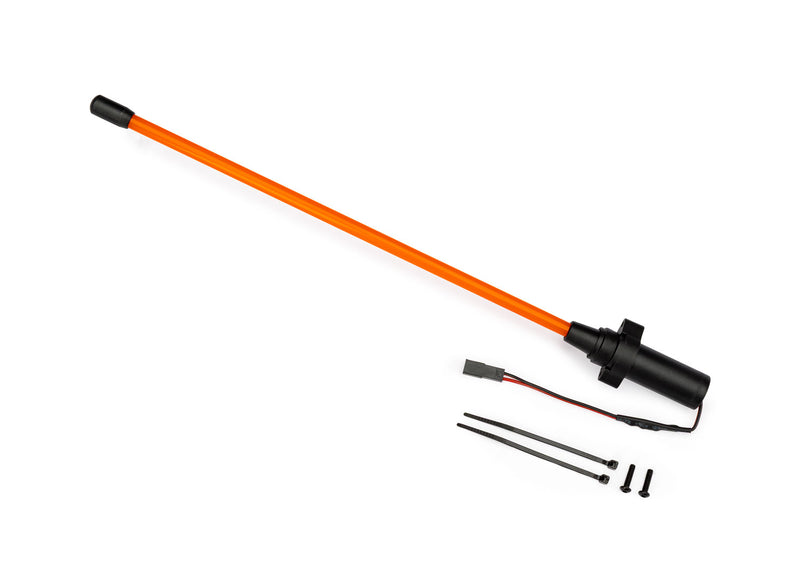 Traxxas 10992 Orange LED Whip Light with Flex Tech Mount (Single)