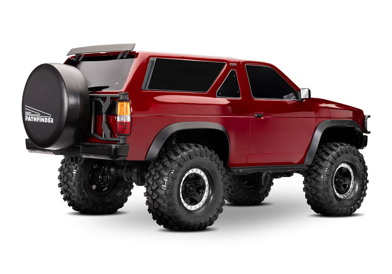 Traxxas 110056-4 TRX-4 1/10 Scale RTR 4WD Crawler with Red Nissan Pathfinder Clipless Body