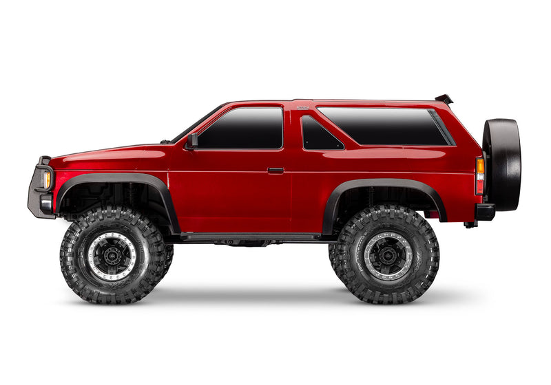 Traxxas 110056-4 TRX-4 1/10 Scale RTR 4WD Crawler with Red Nissan Pathfinder Clipless Body