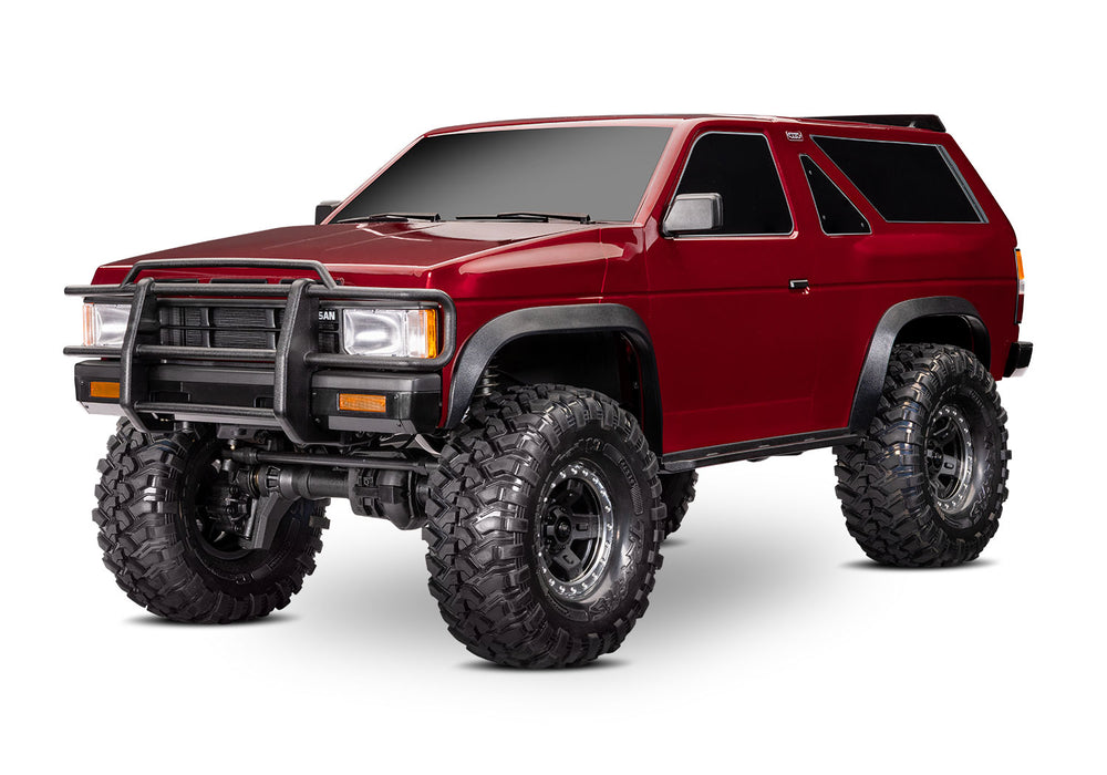 Traxxas 110056-4 TRX-4 1/10 Scale RTR 4WD Crawler with Red Nissan Pathfinder Clipless Body