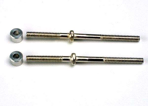 Traxxas 1937 54mm Rear Turnbuckles with Aluminum Spacers