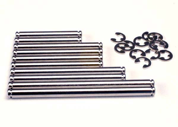 Traxxas 1939 Hard Chrome Suspension Pin Set for Nitro Rustler and Nitro Slash