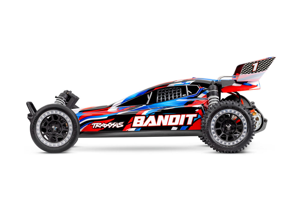 Traxxas 24254-8 BL-2s Brushless Red 2WD Bandit 1/10 RTR Off-Road Electric Buggy