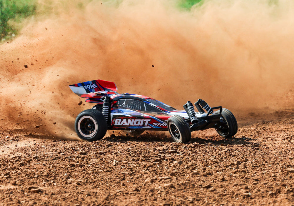 Traxxas 24254-8 BL-2s Brushless Red 2WD Bandit 1/10 RTR Off-Road Electric Buggy