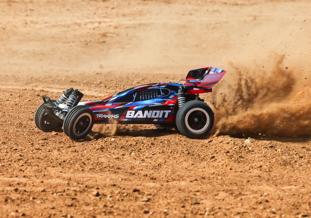 Traxxas 24254-8 BL-2s Brushless Red 2WD Bandit 1/10 RTR Off-Road Electric Buggy