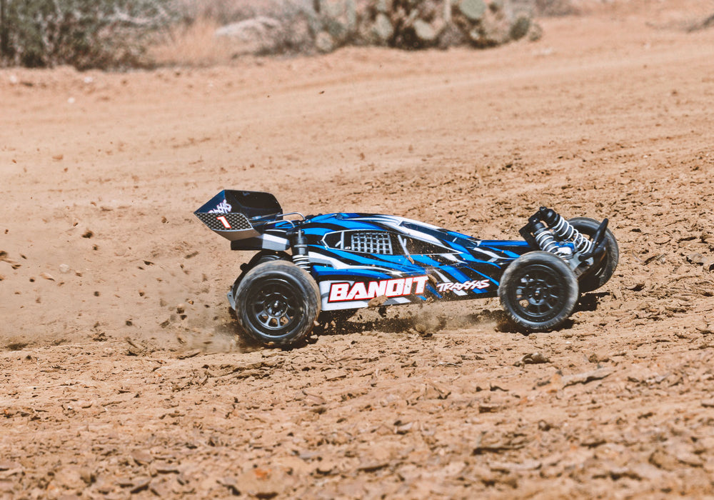 Traxxas 24254-8 XL-5 Blue 2WD Bandit 1/10 RTR Off-Road Electric Buggy with Battery