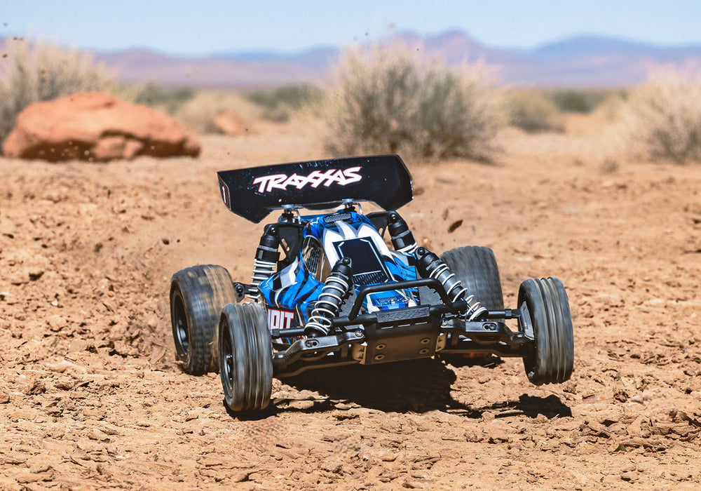 Traxxas 24254-8 XL-5 Blue 2WD Bandit 1/10 RTR Off-Road Electric Buggy with Battery