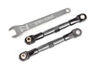 Traxxas 2444A Front Gray Turnbuckles or Camber Links 47mm for Bandit