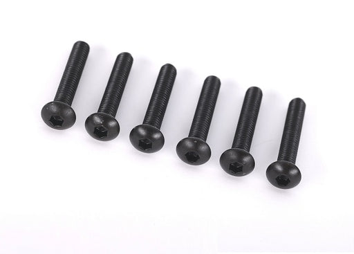 Traxxas 2455 4x24mm Button Head Machine Screw Hex Drive 6 Pack