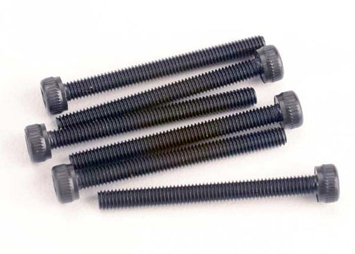 Traxxas 2557 3x30mm Cap Head Machine Screw Hex Drive 6 Pack
