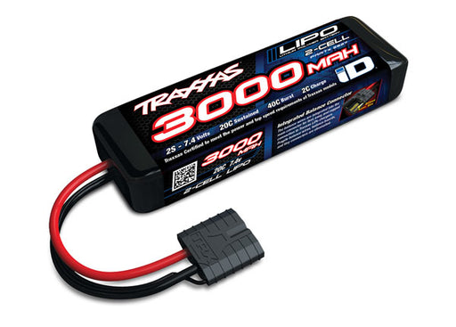 Traxxas 2827X 3000mAh 7.4v 2S LiPo Battery with iD®
