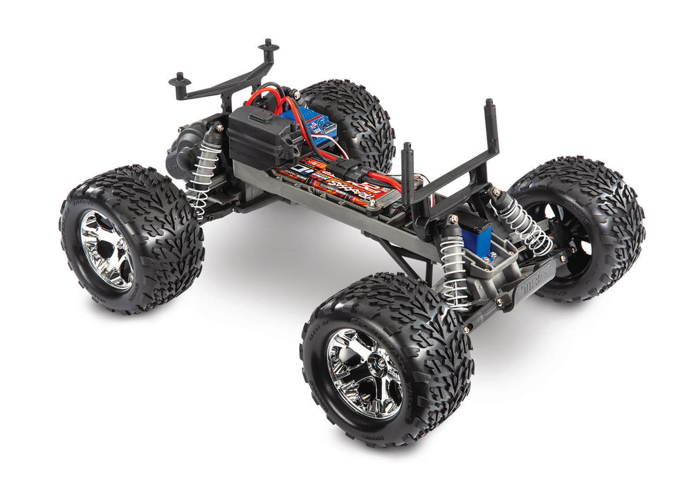 Traxxas 36054-8 Blue 2WD Stampede RTR 1/10 XL-5 Monster Truck with Battery and USB-C Charger