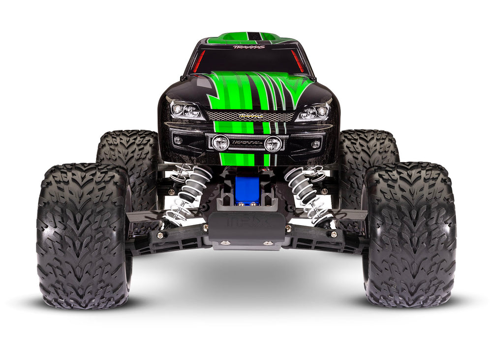 Traxxas 36054-8 Green 2WD Stampede RTR 1/10 XL-5 Monster Truck with Battery and USB-C Charger