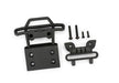 Traxxas 3621 Black Front Bumper and Bumper Mount for Bigfoot 2WD