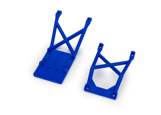 Traxxas 3623 Blue Front and Rear Skid Plates Bigfoot Stampede