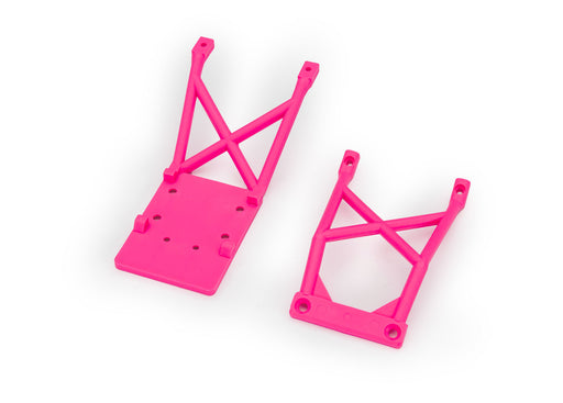 Traxxas 3623 Pink Front and Rear Skid Plates Bigfoot Stampede
