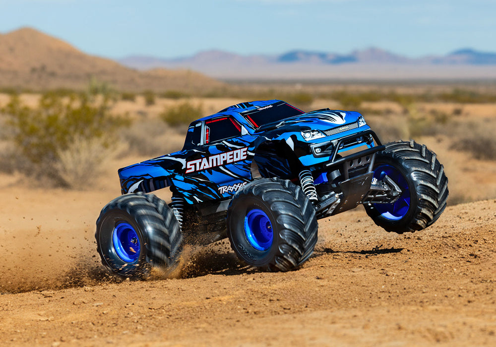 Traxxas 36254-8 Blue 2WD Stampede RTR 1/10 XL-5 Monster Truck with Battery