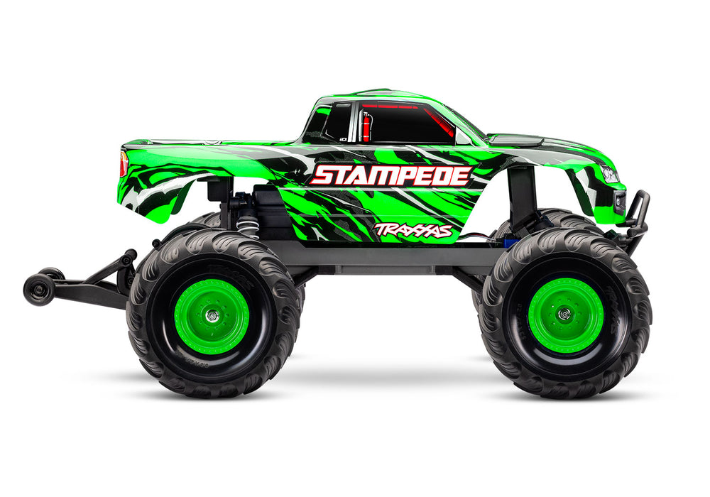 Traxxas 36254-8 Green 2WD Stampede RTR 1/10 XL-5 Monster Truck with Battery