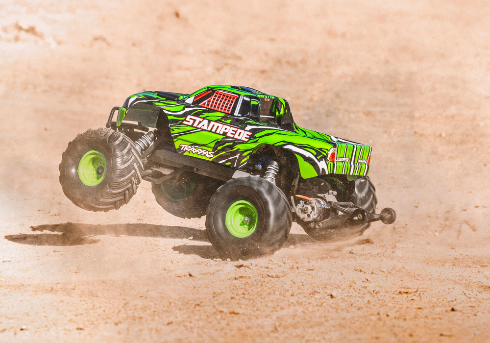 Traxxas 36254-8 Green 2WD Stampede RTR 1/10 XL-5 Monster Truck with Battery