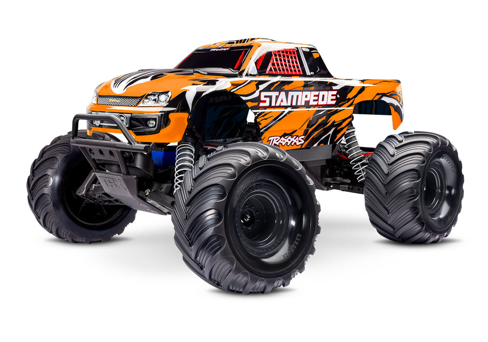 Traxxas 36254-8 Orange 2WD Stampede RTR 1/10 XL-5 Monster Truck with Battery